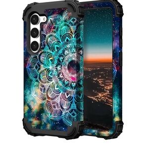 Hocase For Galaxy S24 (6.2”) Case - Mandala In Galaxy - NEW!